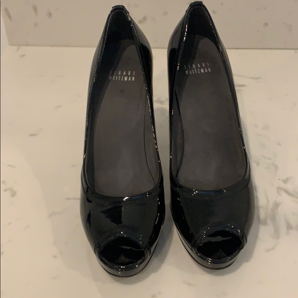 Stuart Weitzman peep toe heels